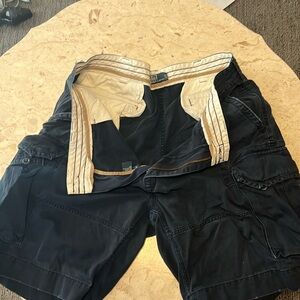 Polo Ralph Lauren classic polo chinos navy blue cargo shorts 38 waist